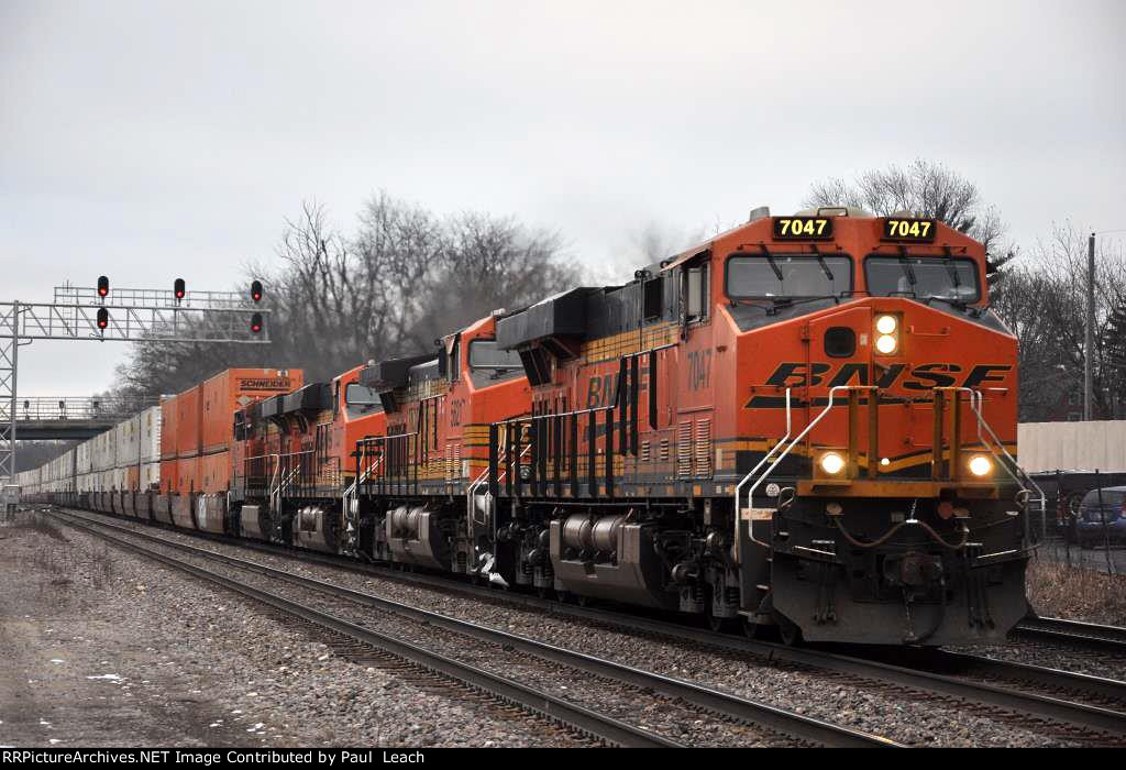 Westbound intermodal